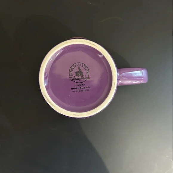 Disney Parks Minnie Mouse Personality 3D Purple and Yellow Mug - Picture 7 of 7